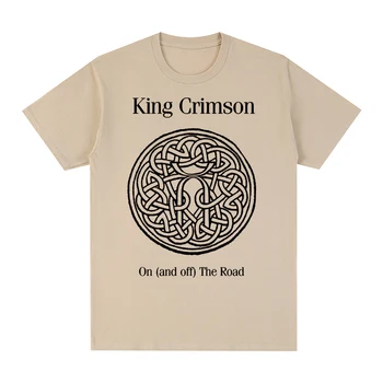 King Crimson Disciplíne t-shirt Bavlna Mužov tričko Nové TEE TRIČKO Dámske topy
