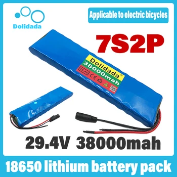 7s2p 24V 38ah 18650 batéria lítium-iónová batéria 29.4 V 38000mah elektrické požičovňa motoriek / lítium-iónové batérie elektrické skútre