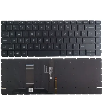 NOVÝ anglický/US Klávesnica pre Notebook HP ProBook 440 G8 s podsvietením