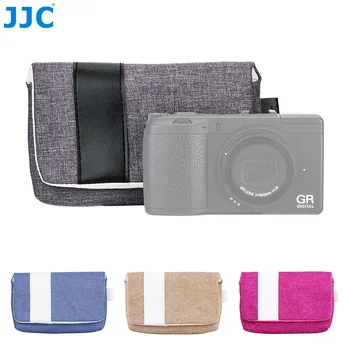 JJC Kompaktný Fotoaparát Puzdro Taška Magnetické Prípade s Zápästie pre Sony ZV-1 RX100 VII VI IV Ricoh GRIII GRIIIx Olympus TG5 TG4 TG3
