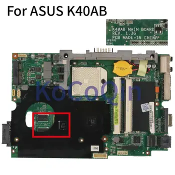 Notebook základná Doska Pre ASUS K40AB Notebook Doske REV.1.3 G DDR3 Grafická karta s