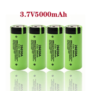NAJNOVŠIE 100% Originálne 26650 20A Napájanie Nabíjateľná Lítiová Batéria 26650A 3,7 V 5000mAh . Vhodné pre Baterky