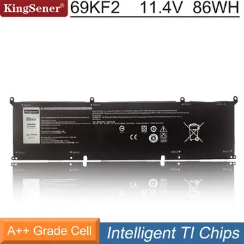 KingSener 69KF2 8FCTC 70N2F Batérie Pre Dell Alienware M15 M17 R3 XPS 15 9500 G7 7500 Presnosť 5550 P100F P45E P91F P87F00 86WH