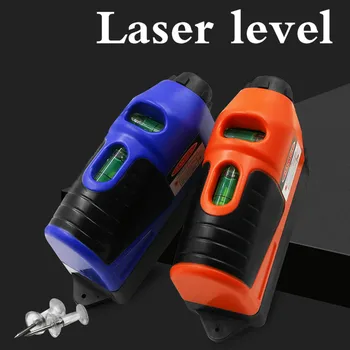 1PC Mini Vertikálne vodováhy Nástroj Laser Level LASER ROVNO Laserom Navádzané Úrovni Line Meranie Rozchodu Nástroj Nové