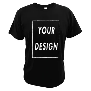 EÚ Veľkosť 100% Bavlna Vlastné Tričko, Aby Váš Dizajn, Logo, Text Muži Ženy Tlač Originálny Dizajn Vysokej Kvality Darčeky Tričko