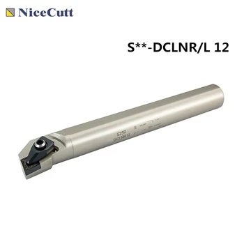Nicecutt Sústružnícke Nástroje CNC Stroj S**-DCLNR/L12 Vnútorný Držiak Pre CNMG1204 Karbidu Sústruženie Vložiť
