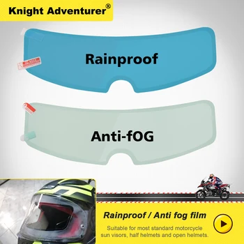 Nový Príchod!! Univerzálne Motocyklové Prilby Anti-fog Film a Dážď Film Odolný Nano Povlak Nálepky Film Prilba Príslušenstvo