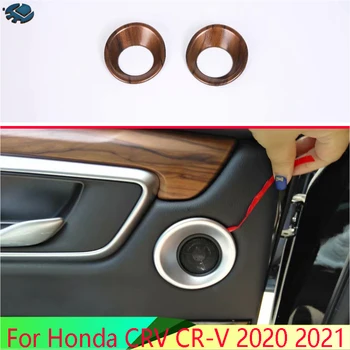 Na Honda CRV CR-V Roku 2020 2021 Auto Príslušenstvo, ABS, Predné dvere panel reproduktor rám dekorácie