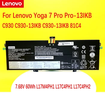Notebook Batérie L17C4PH1 Pre Lenovo YOGA 7 Pro Pro-13IKB C930 C930-13IKB 81C4 7.68 V 60Wh L17M4PH1 L17C4PH2